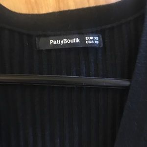 PattyBoutik Dresses - PattyBoutik Black Button Up Dress XS Never Worn PattyBoutik Dresses - PattyBoutik Black Button Up Dress XS Never Worn